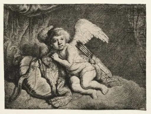 Cupid Resting