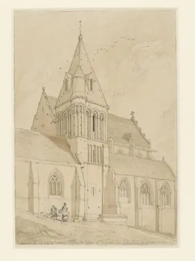 Church of St Michel, Vaucelles, near Bayeux