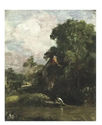 Sketch for <i>The Valley Farm</i>