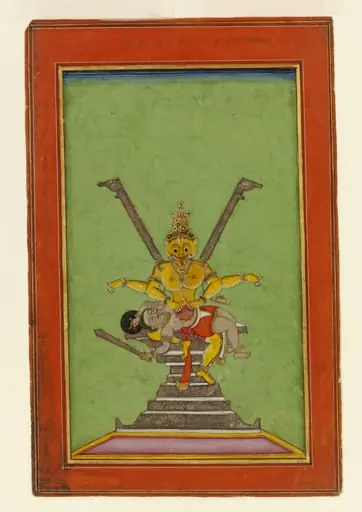 Narasinha, the fourth avatar of Vishnu