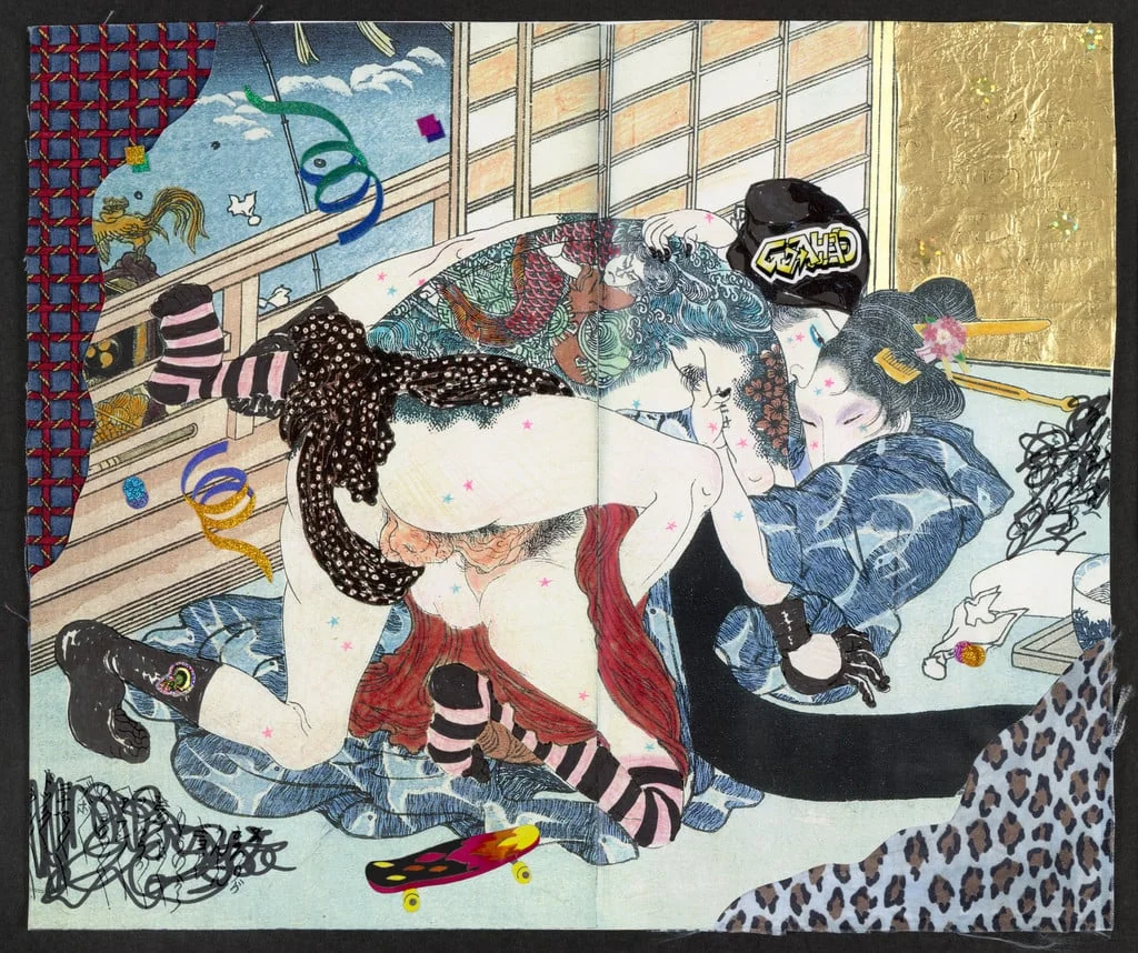 Untitled, by Shinako Sato, oil, 2004