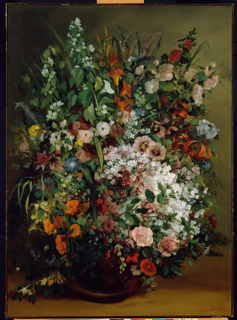 Bouquet of Flowers in a Vase