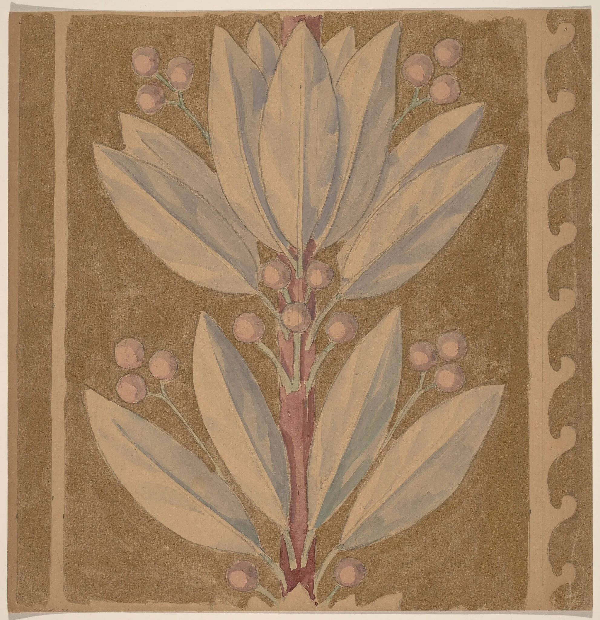 Study for a Border Design [recto]