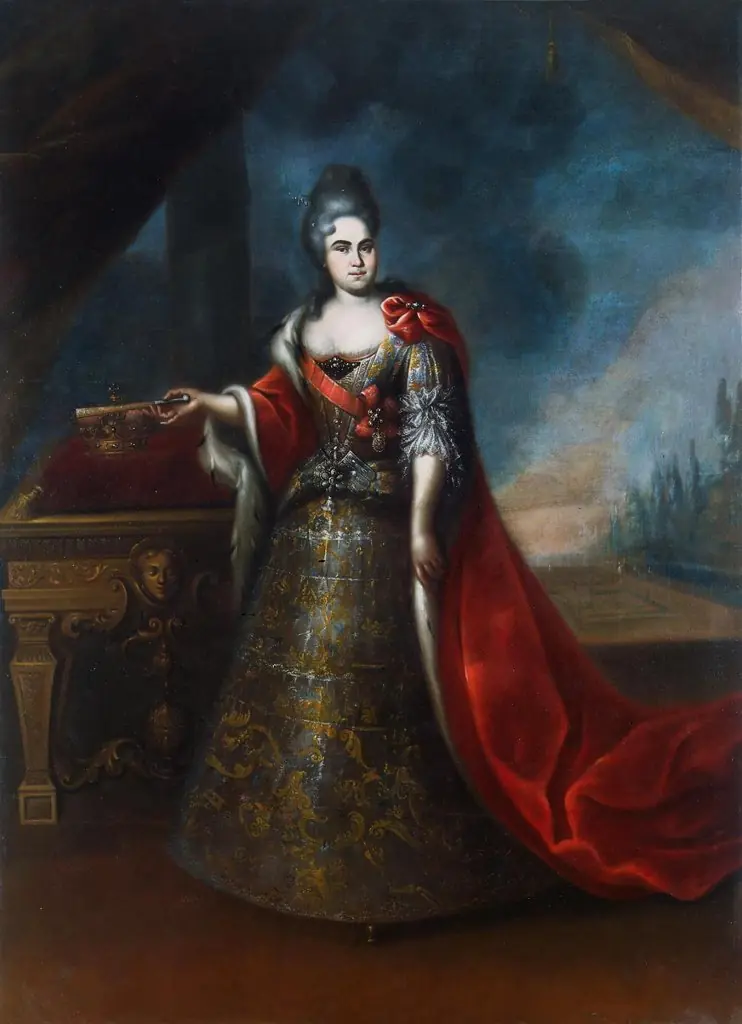 Portrait of Empress Catherine I
