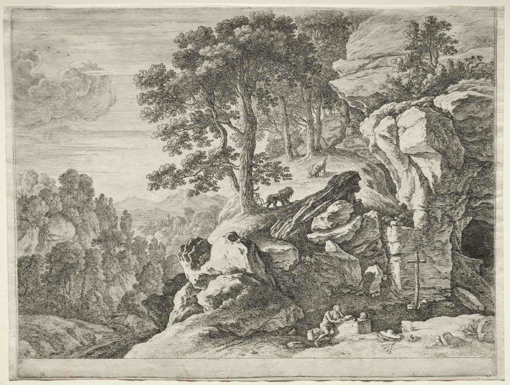 The Penitents:  St. Jerome in the Desert