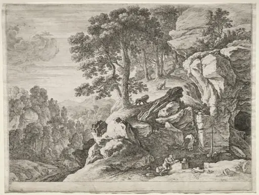 The Penitents:  St. Jerome in the Desert