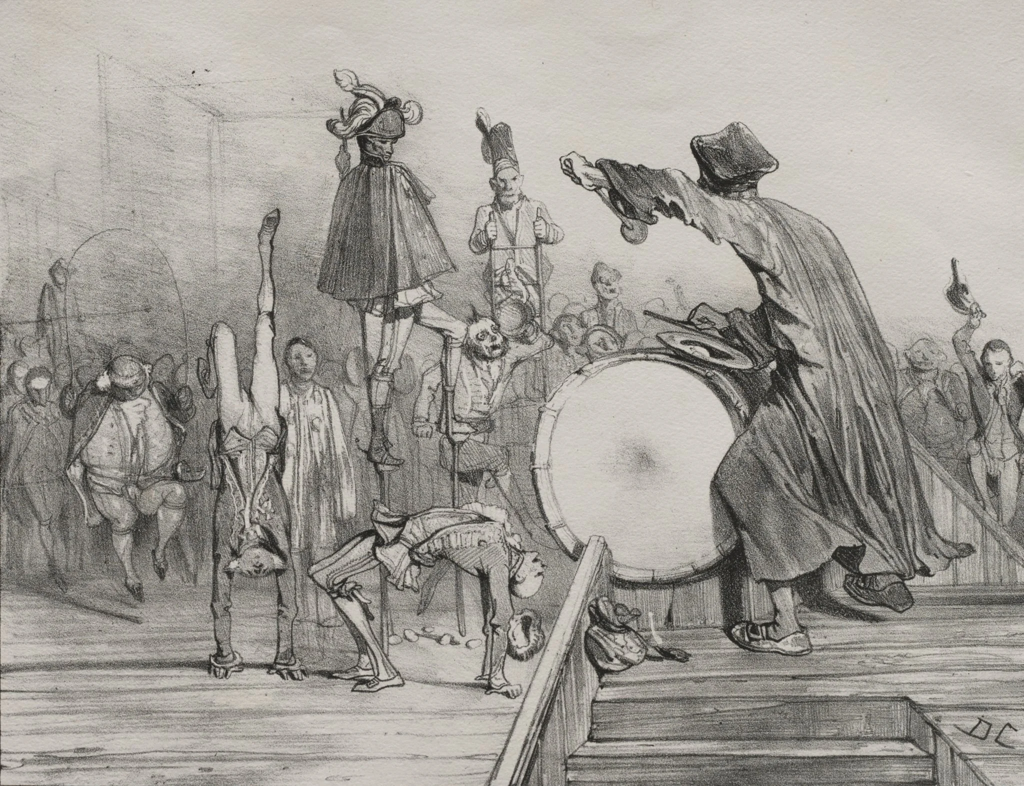 Great Tumbler!, by Alexandre Gabriel Decamps, 1830