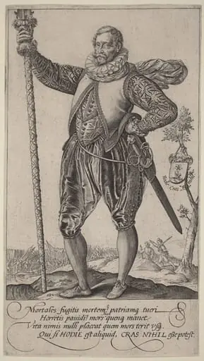 A Pike-Man Turned to the Left