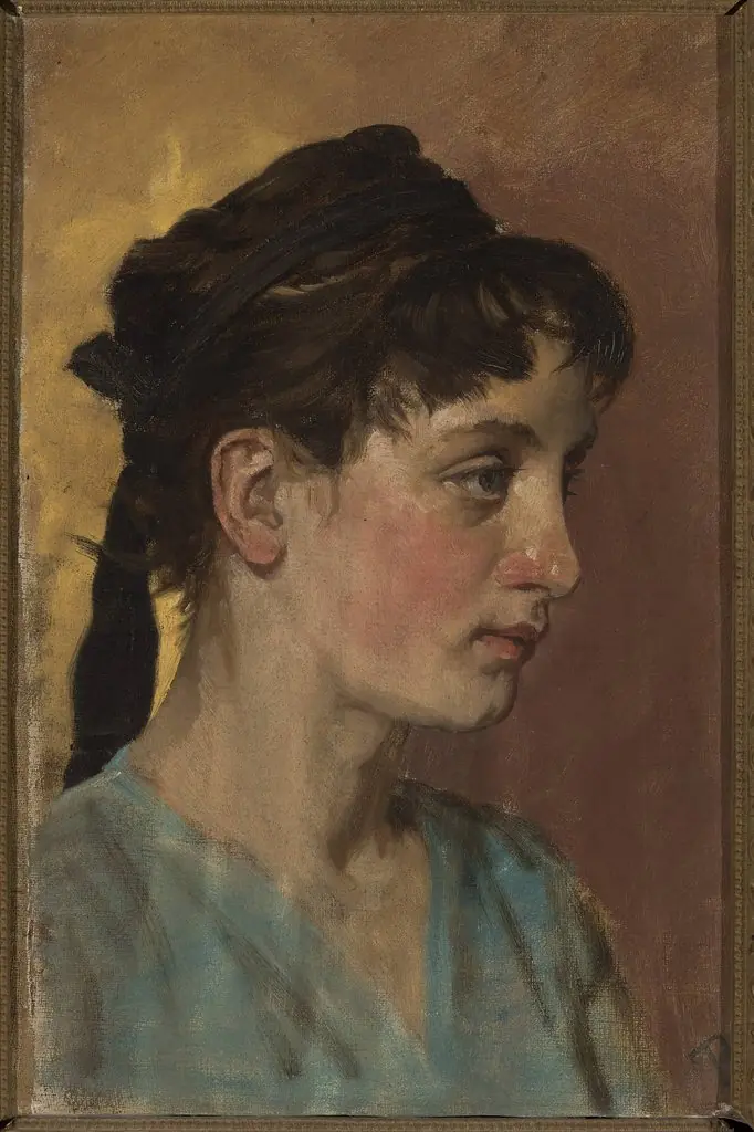 Portrait of a young woman