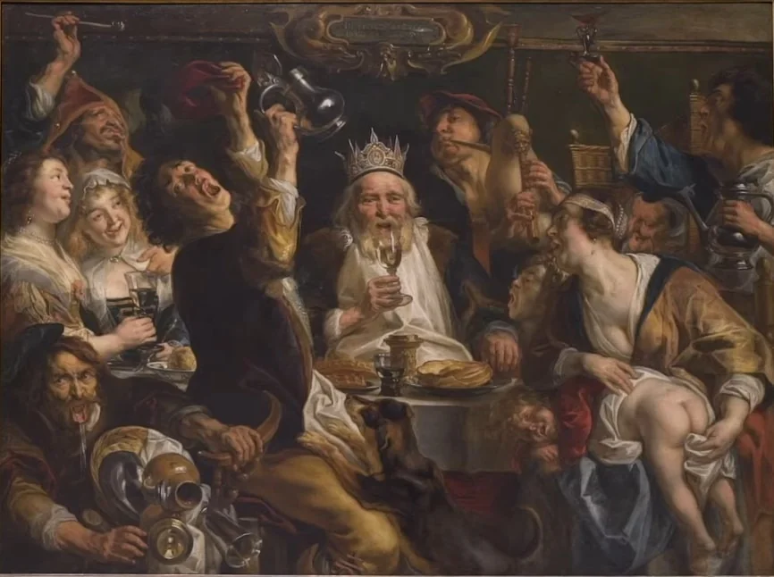 The King Drinks