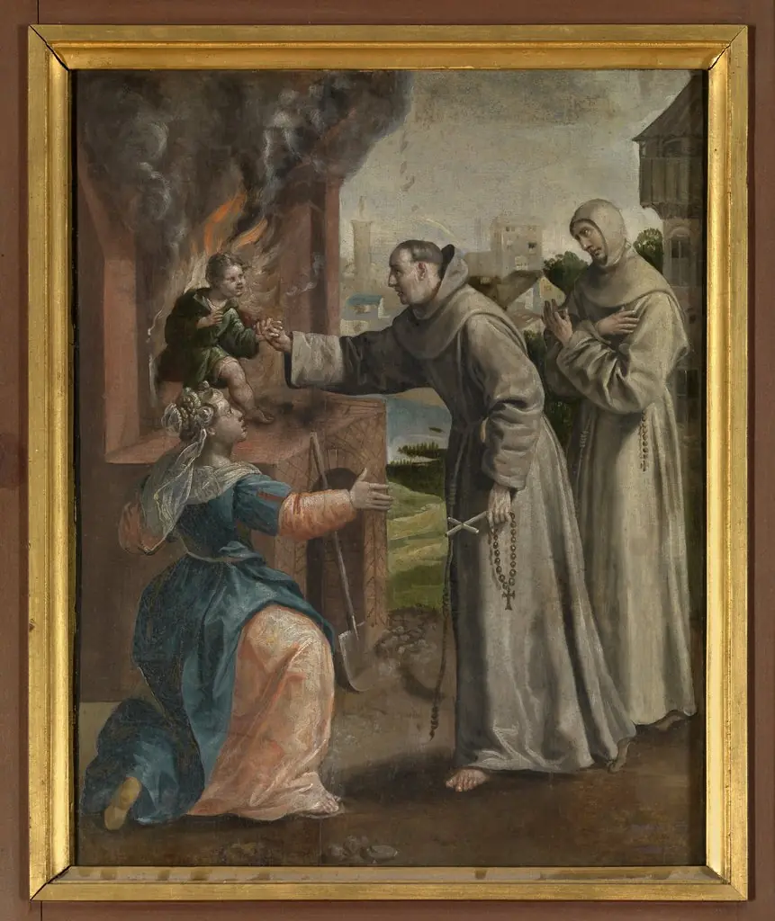 Saint Didacus Saves a Boy From the Oven