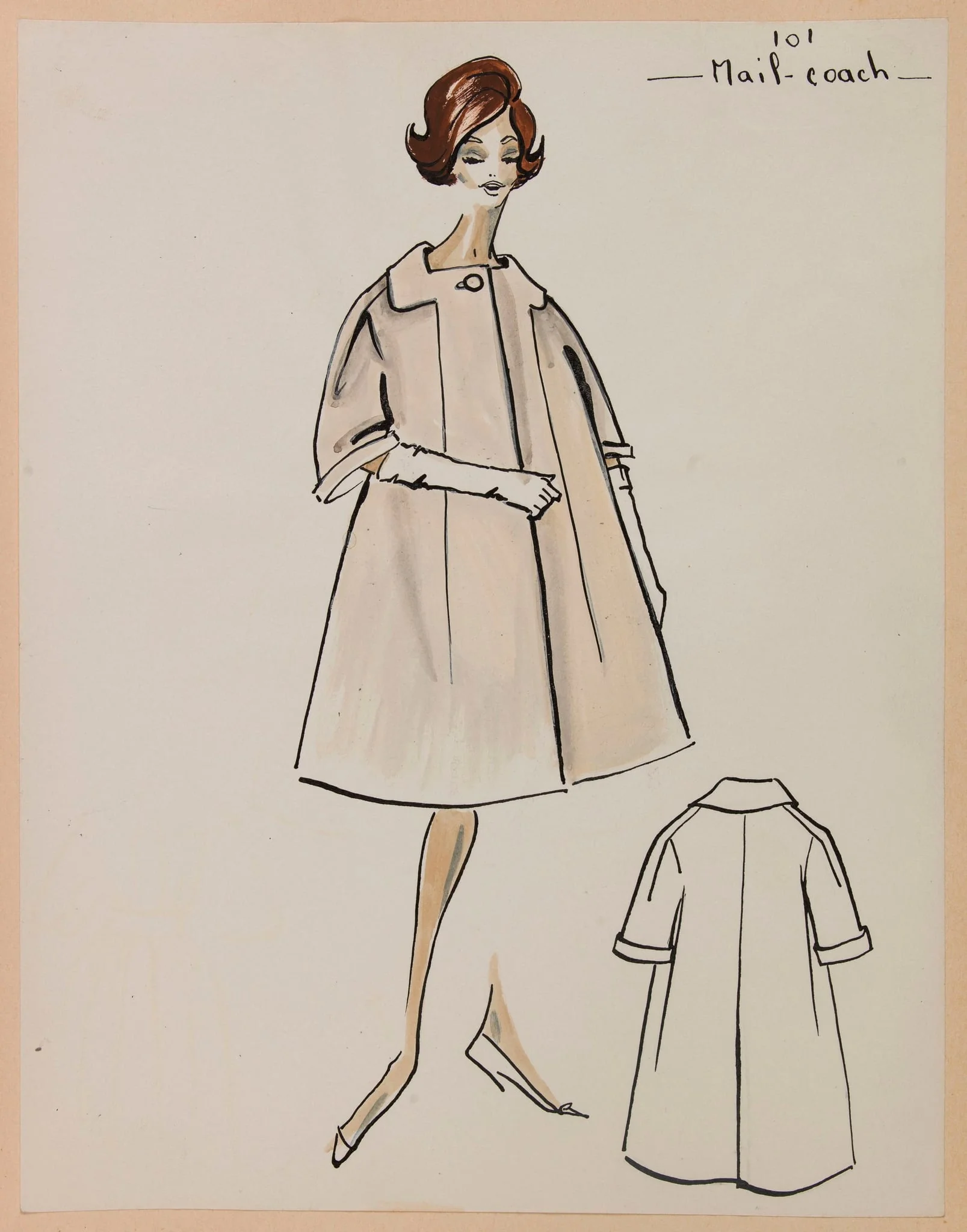 Mail- coach, by Marie-Louise Carven, 1958