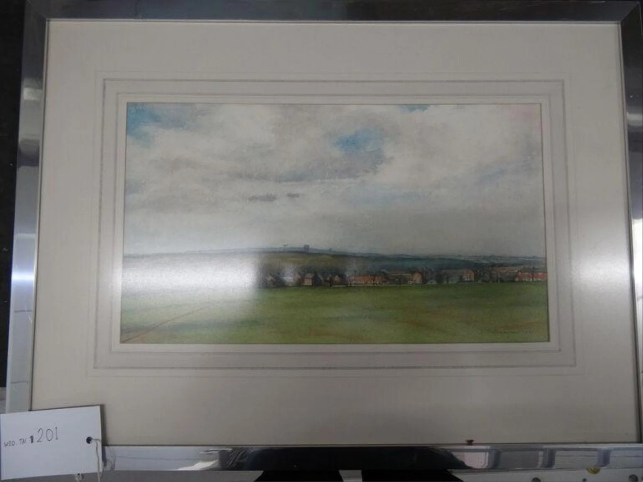 Untitled, by Leonard Griffiths RE Brammer, watercolor, 1970