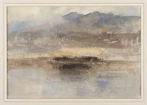 Sketch with Mountains
