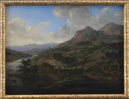 Wine Harvest at the Rhine