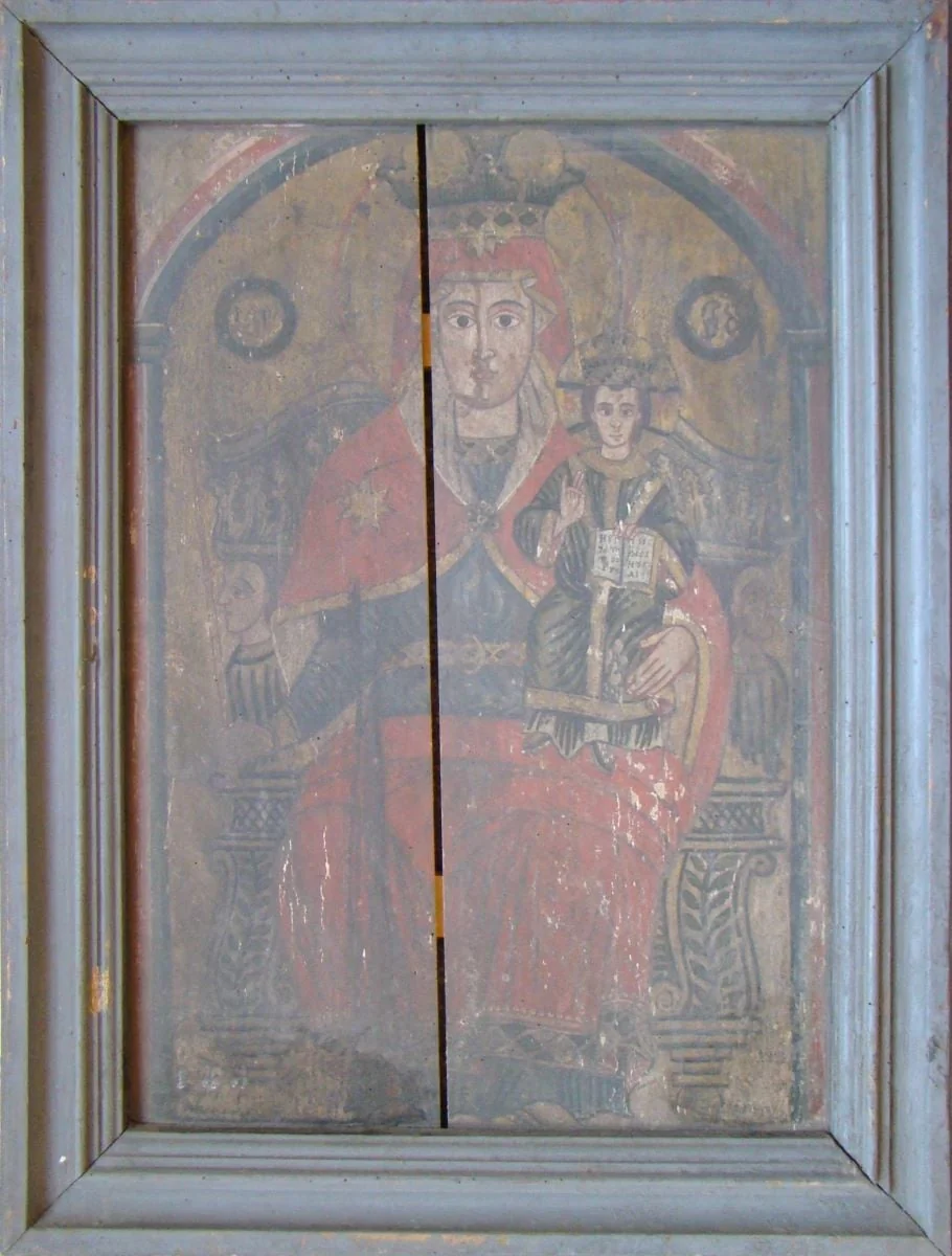 Maica Domnului cu Pruncul, by Simion Poienaru, 1842