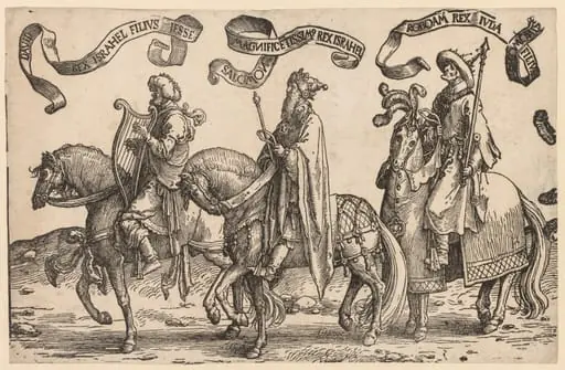The Twelve Kings of Israel:  David, Solomon, Rehoboam