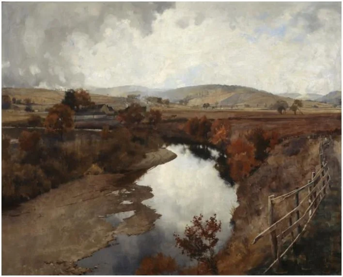 Autumn in Glencairn, Moniaive, by James Paterson, oil, 1894
