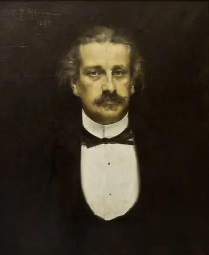 Portretul scriitorului Alexandru Odobescu