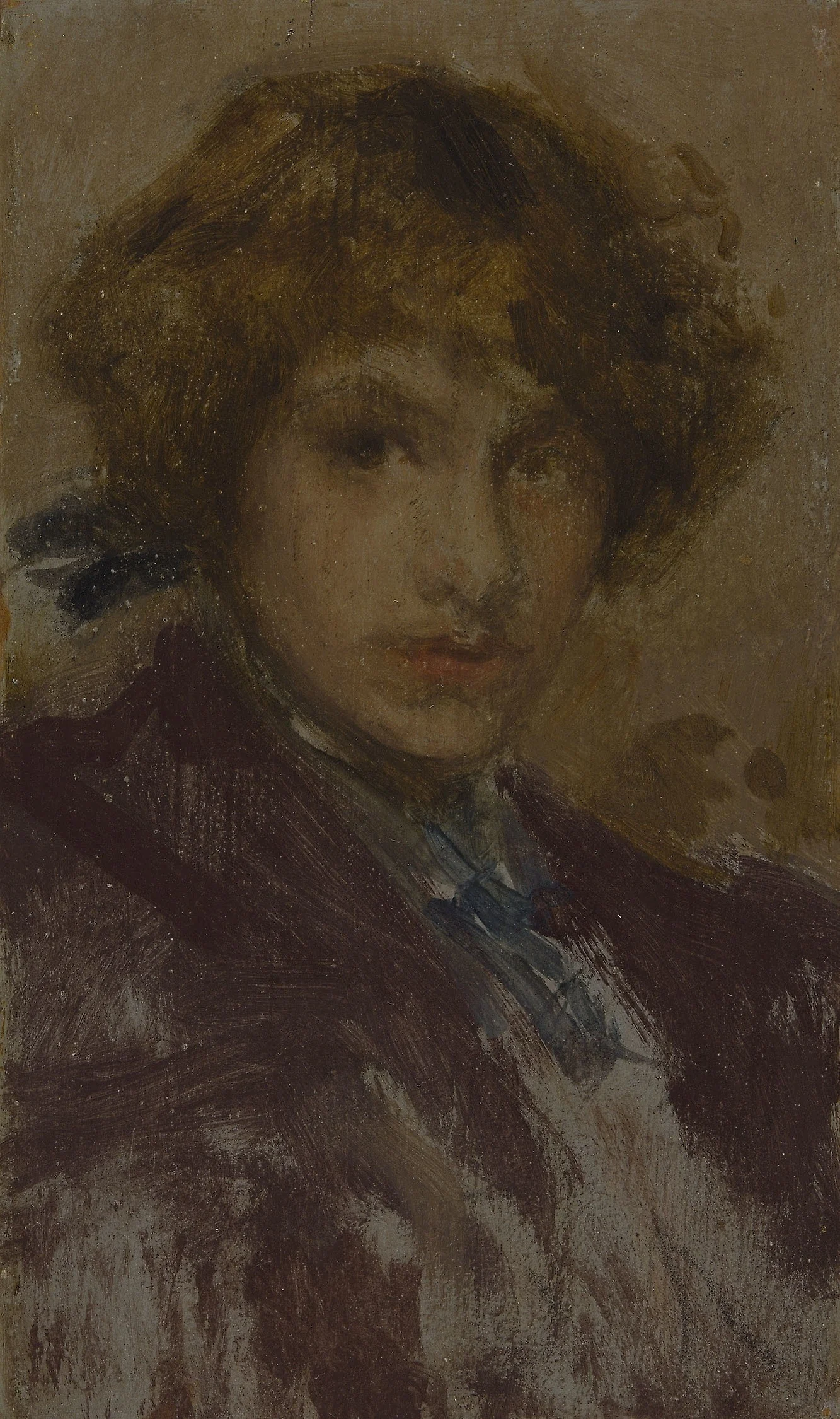 Study of a Young Girl's Head and Shoulders (Baroness de Meyer)