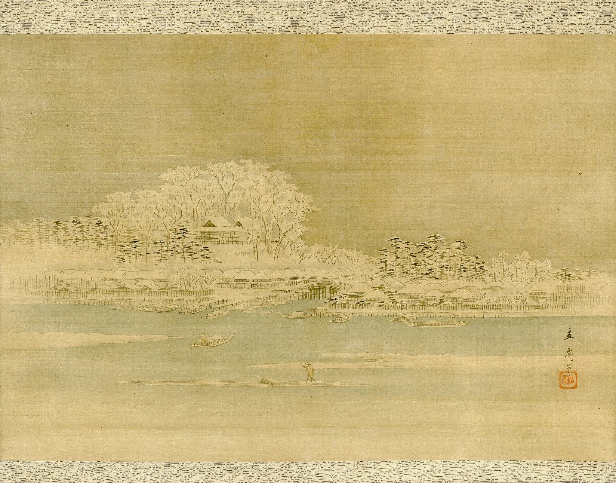 Matsuchiyama on the Sumida River