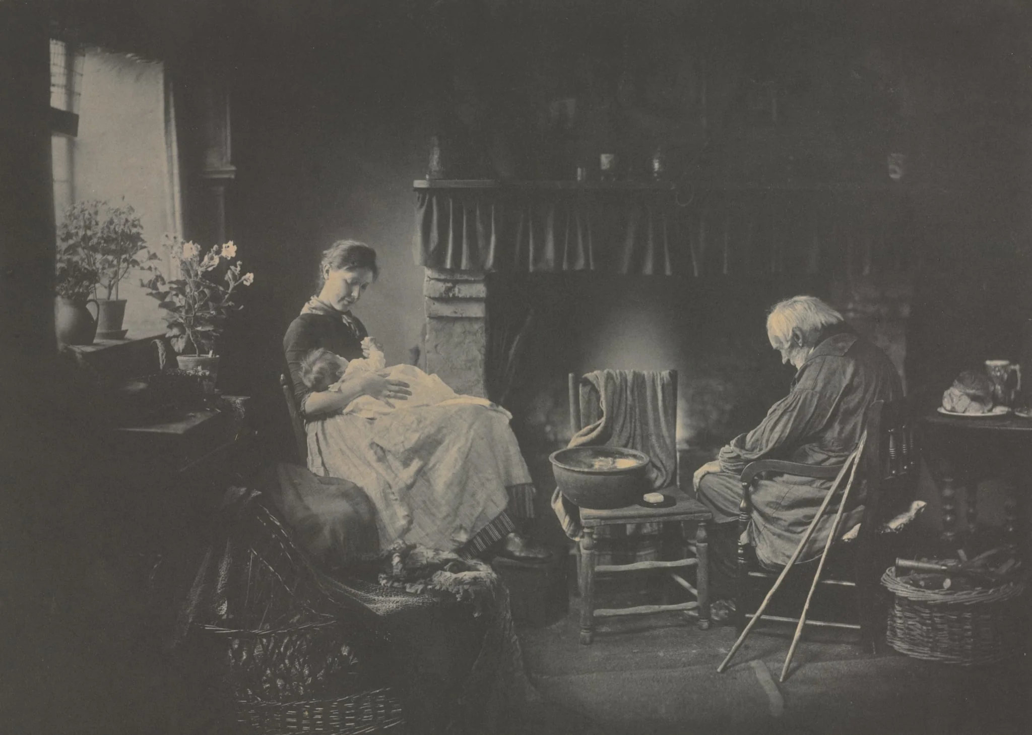 Dawn and Sunset, by Henry Peach Robinson, 1885