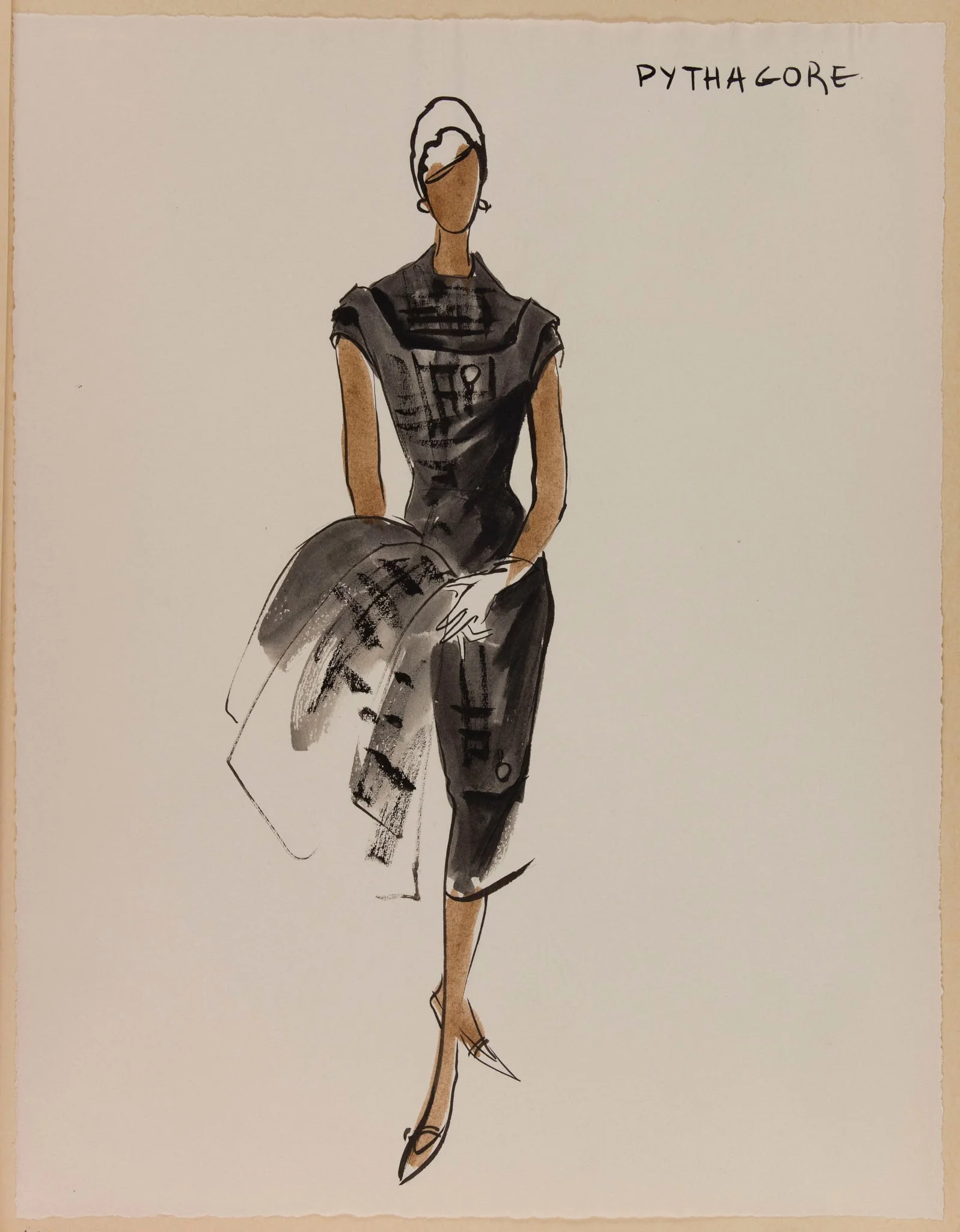 Pythagore, by Marie-Louise Carven, 1956