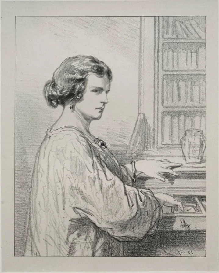 Par-ci, par-lá:  The Boudoir key opens many secrets, by Paul Gavarni, 1855
