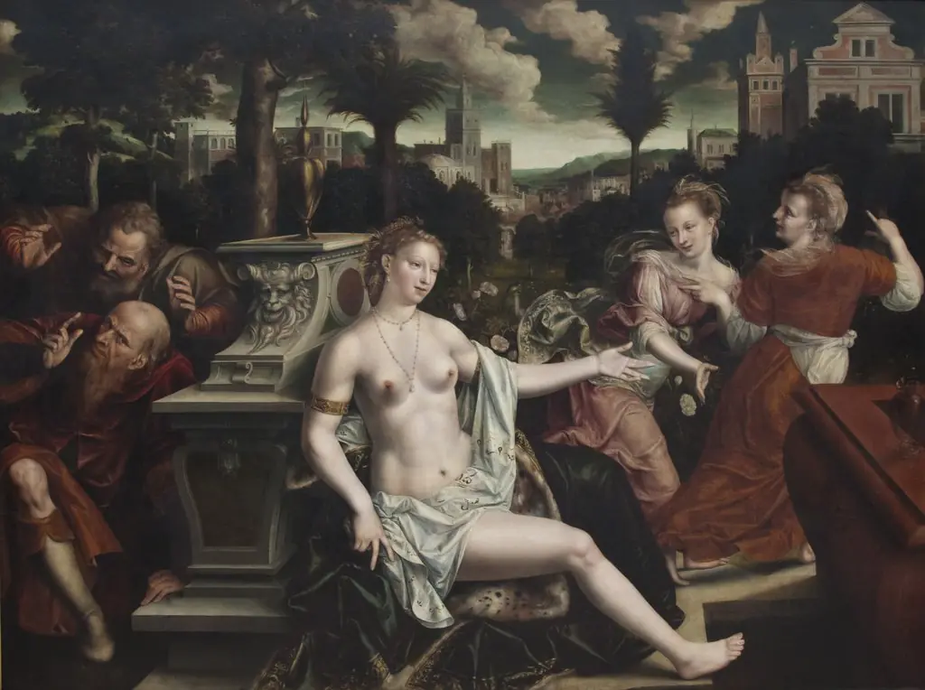 Susanna spyed upon by the Elders (Daniel 13:1-63)