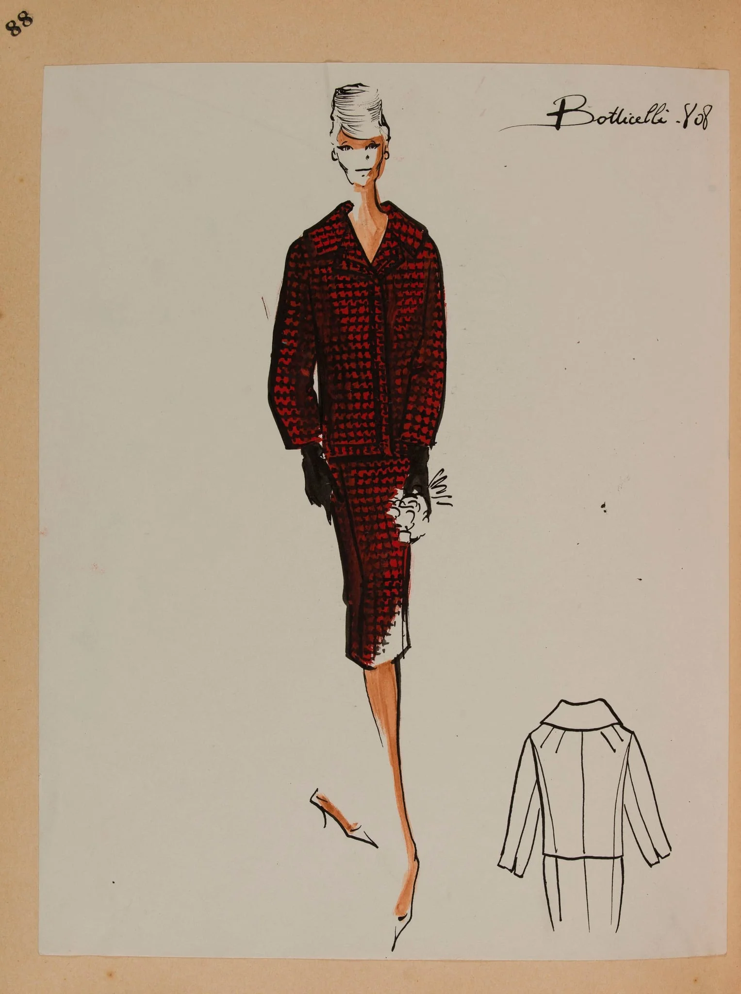 Botticelli, by Carven, 1958