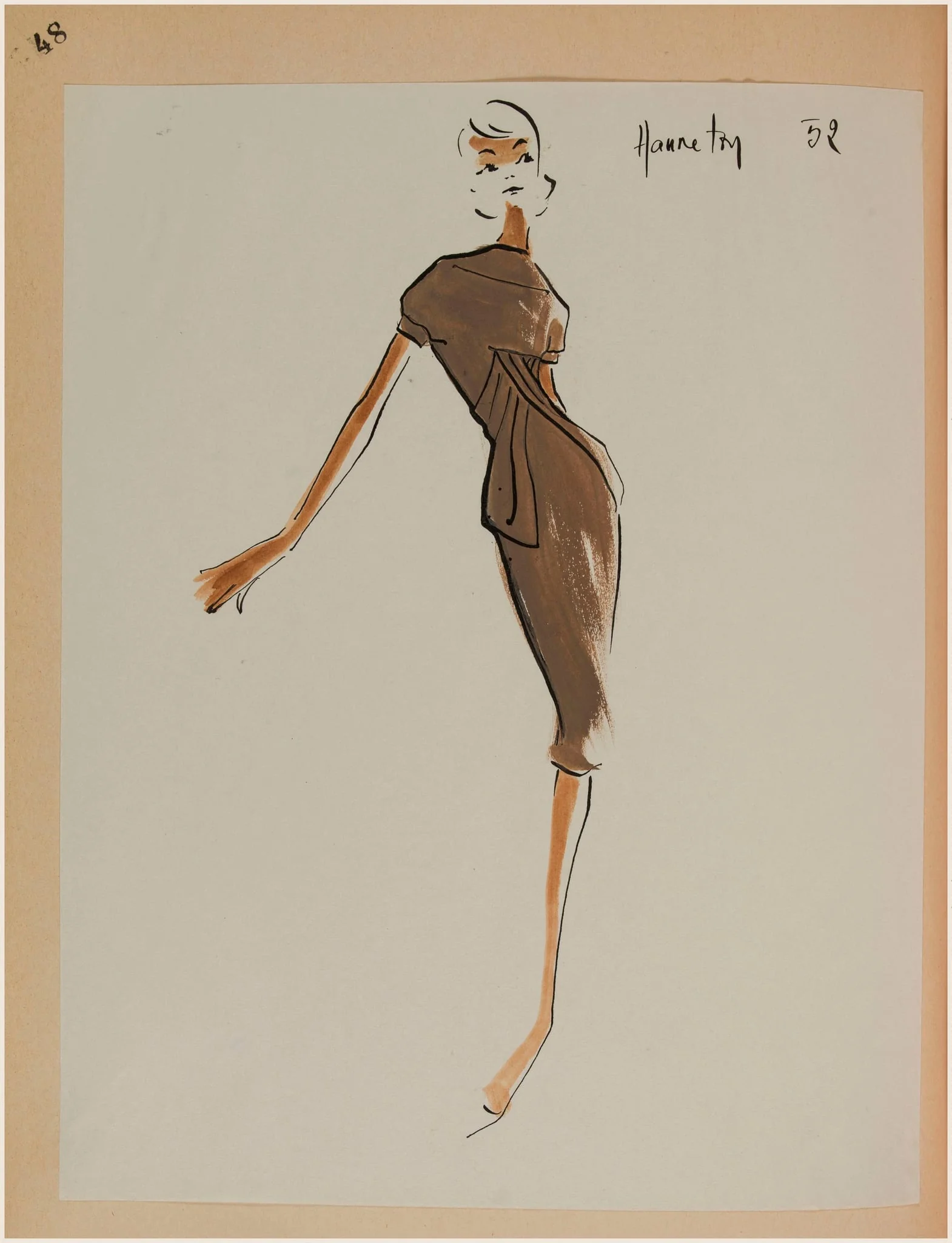 Hanneton, by Marie-Louise Carven, 1958
