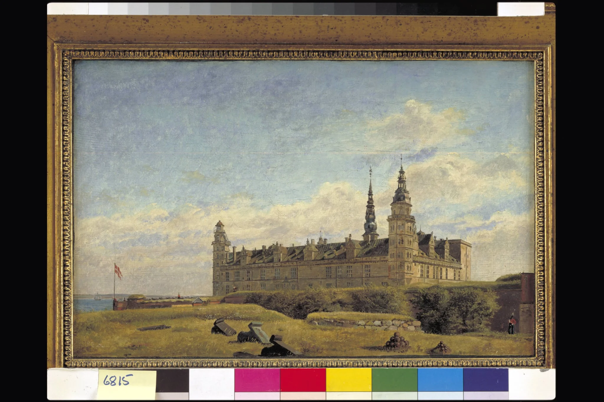 Kronborg Castle, by Unknown, 1834