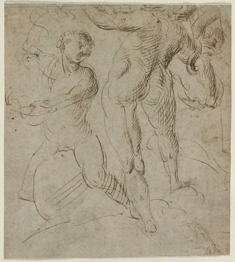 Laocoön (recto), by Unknown, 1575