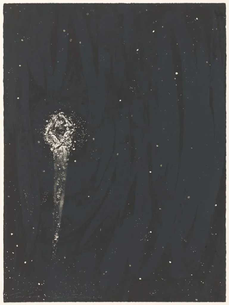 Untitled, by June Wayne, ink, 1963