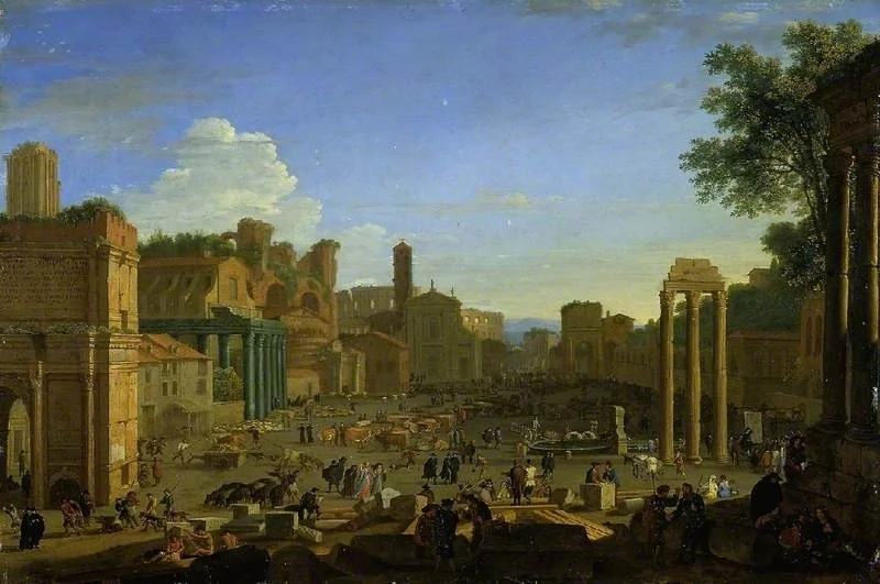 The Campo Vaccino, Rome