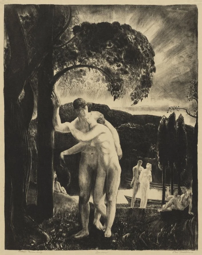 Amour, by George Bellows, 1923