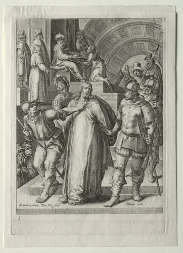 Passion Set:  Christ before Pilate