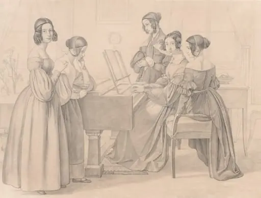 Musicale at the Prellers'