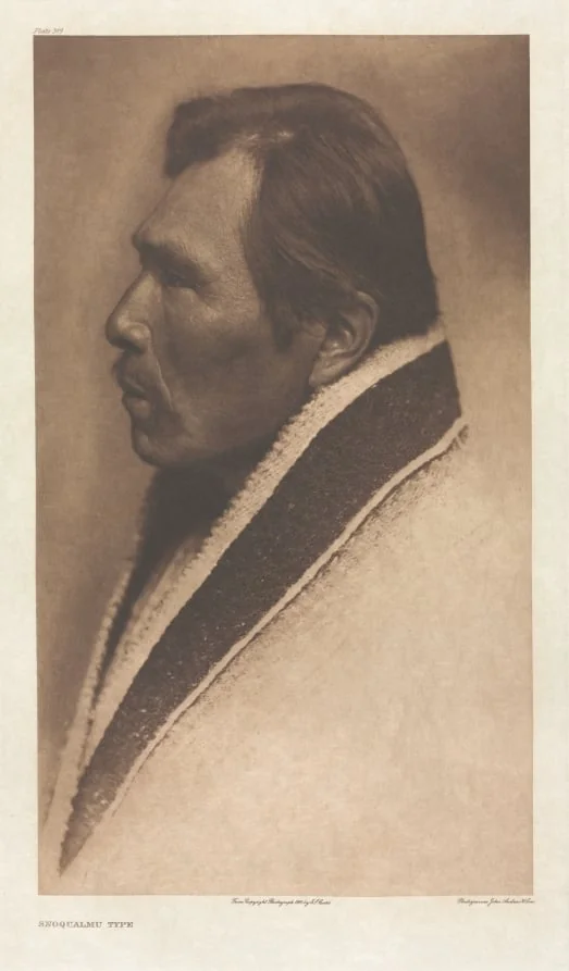 Portfolio IX, Plate 319: Snoqualmu Type, by Edward S. Curtis, 1901