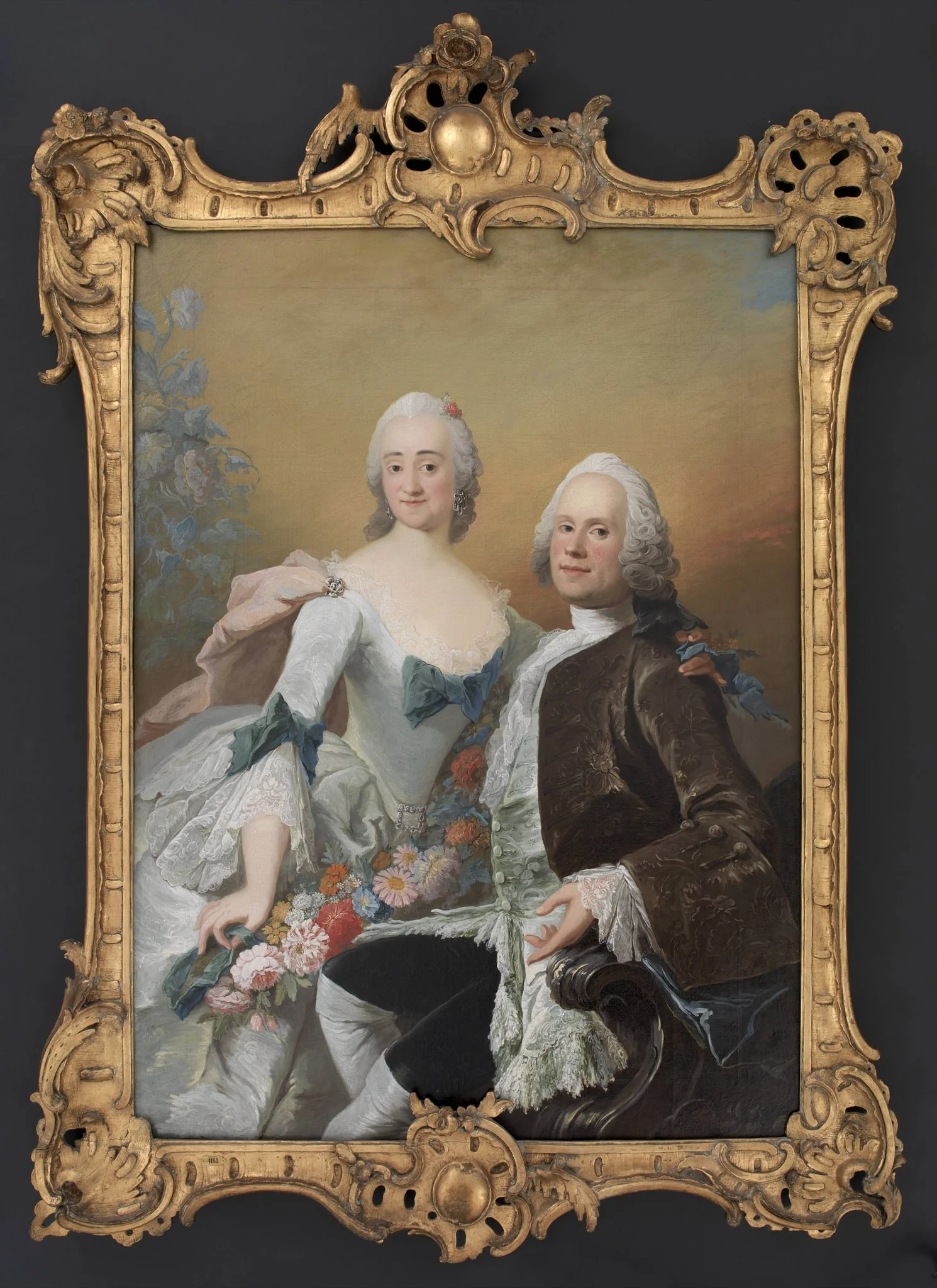 The Court Jeweller Christopher Fabritius and his Wife Gundel, née Berntz, by Unknown, 1752