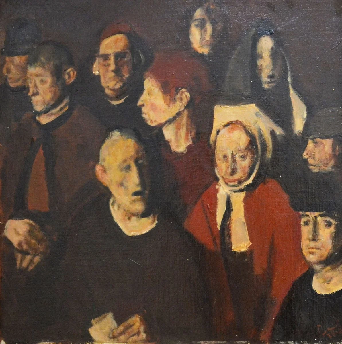 Concetățenii, by Corneliu Baba, 1956