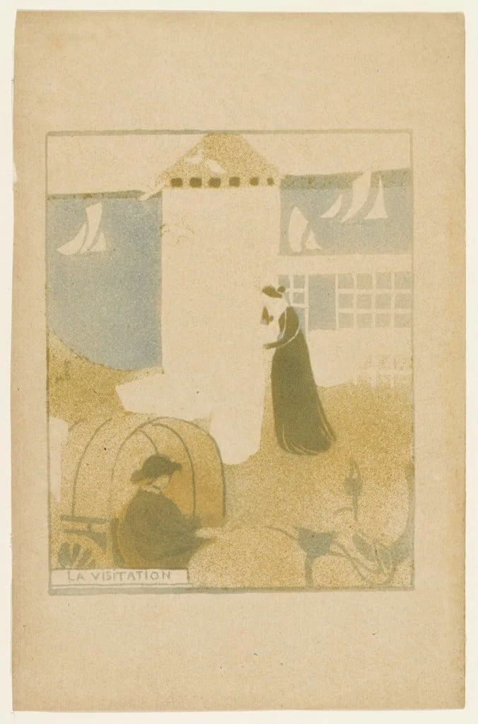 Untitled, by Maurice Denis, ink, 1894