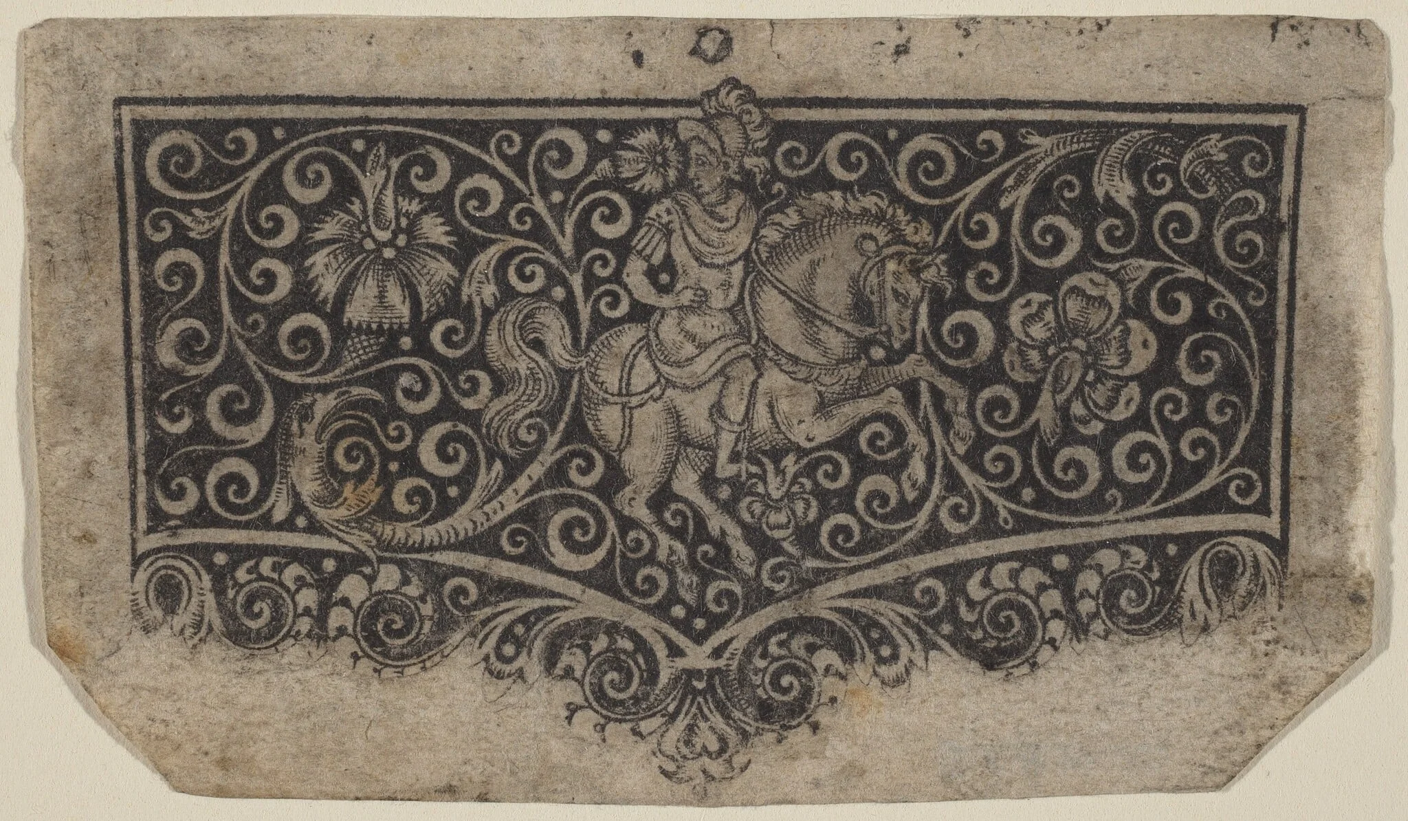 Arabesque with Knight, by Italian