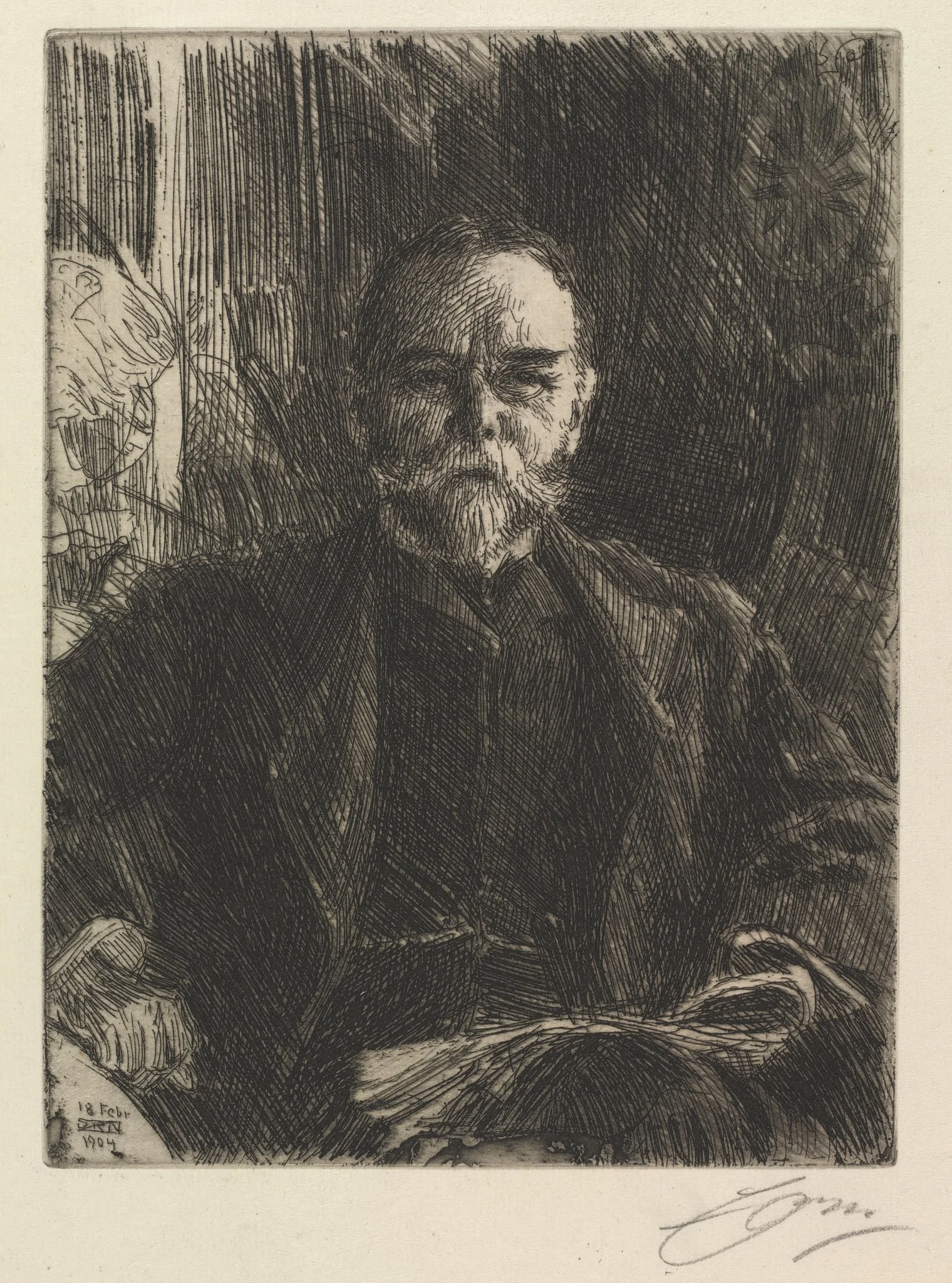 John Hay, by Anders Zorn, 1904