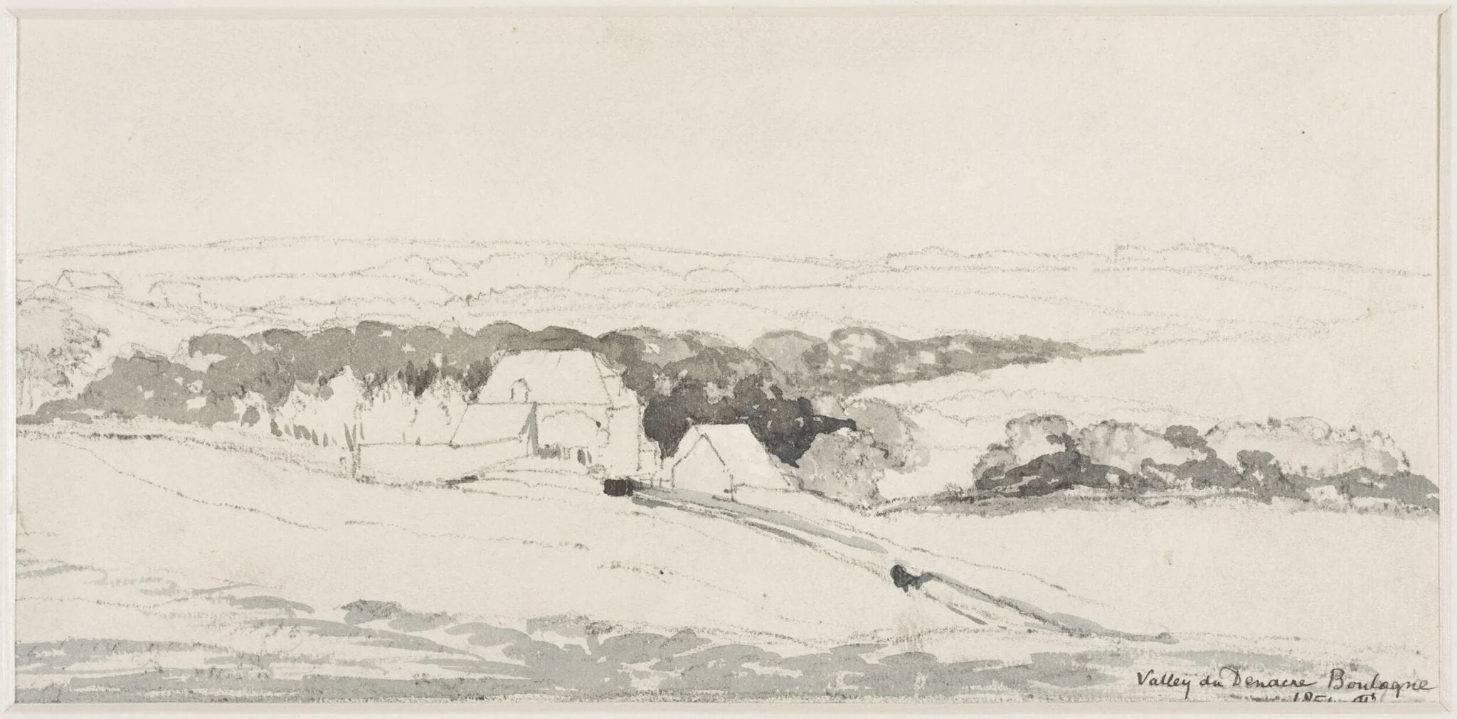 Valley du Denacre, Boulogne, by Henry Cole, 1854