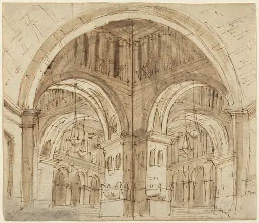 Design for a Vaulted Hall