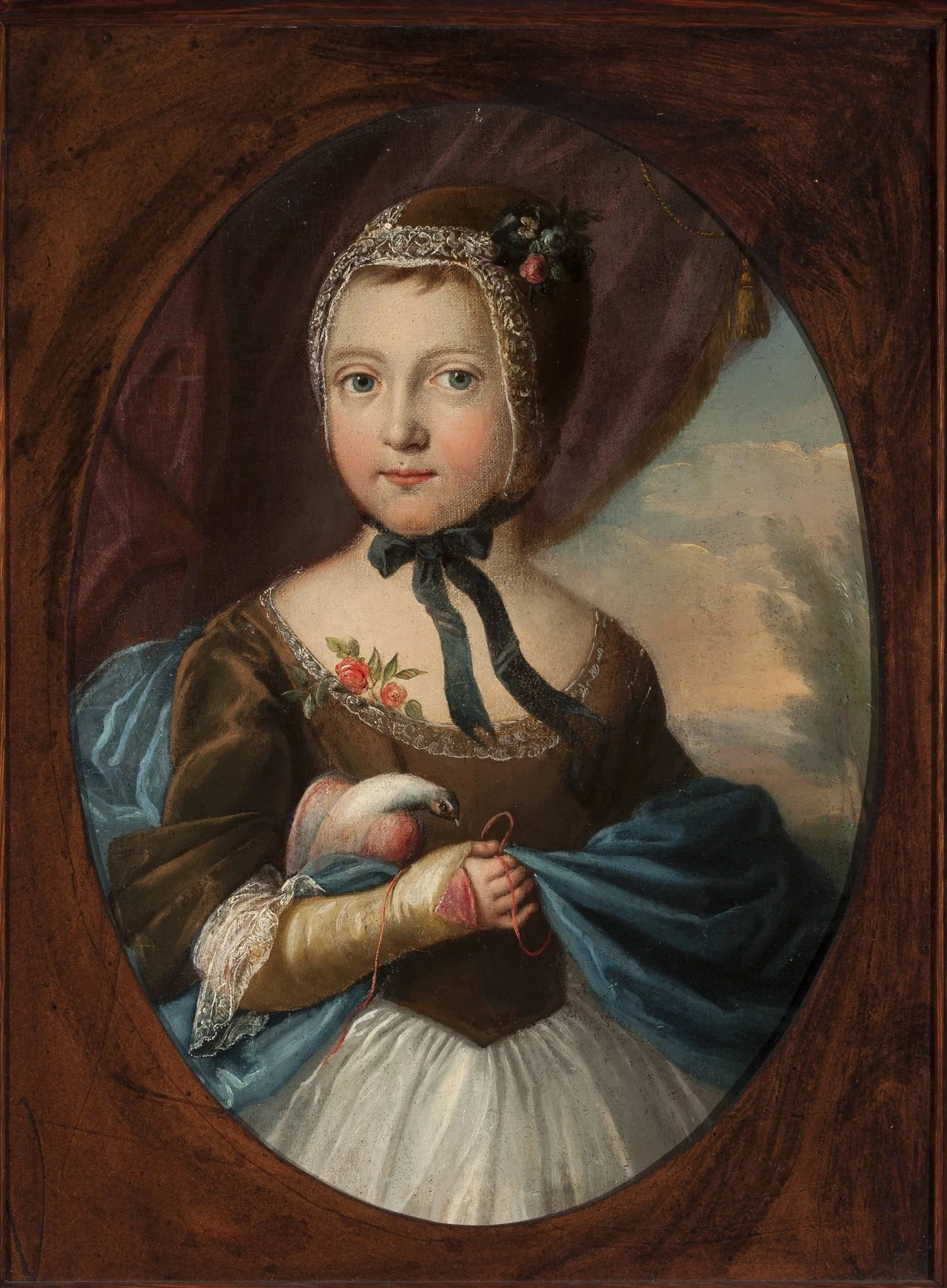 Portrait of Anna Bogusławska née Linowska (1734–1762)