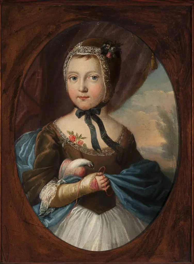 Portrait of Anna Bogusławska née Linowska (1734–1762)