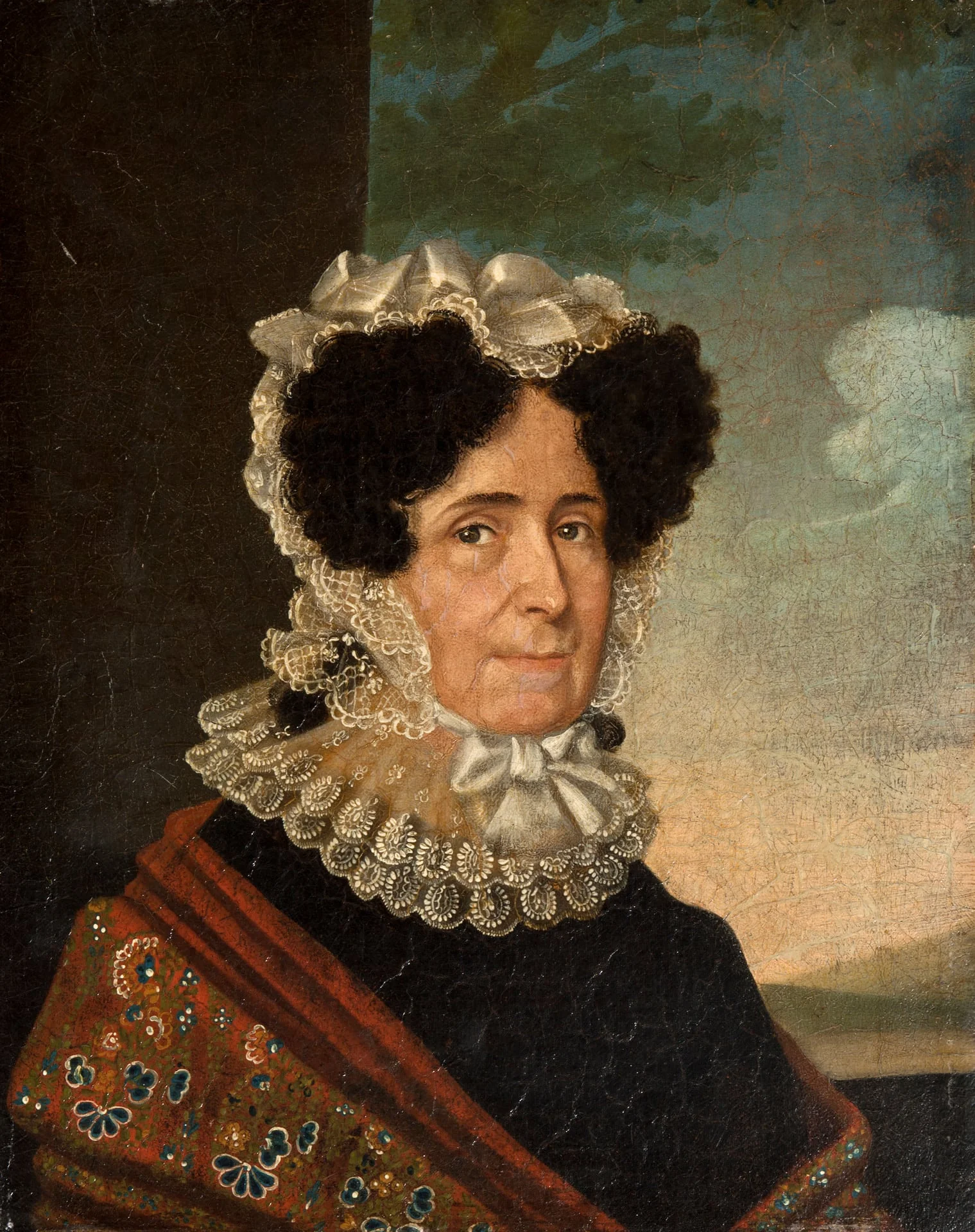 Stjernvall Fredrika Charlotta o.s. Ühlen, maaherra F. G. Stjernvallin puoliso