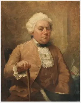 Portrait of C.H. Granby as Sir Peter Teazle in 'The School for Scandal'